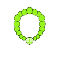 Nuclear Winter Friendship Bracelet